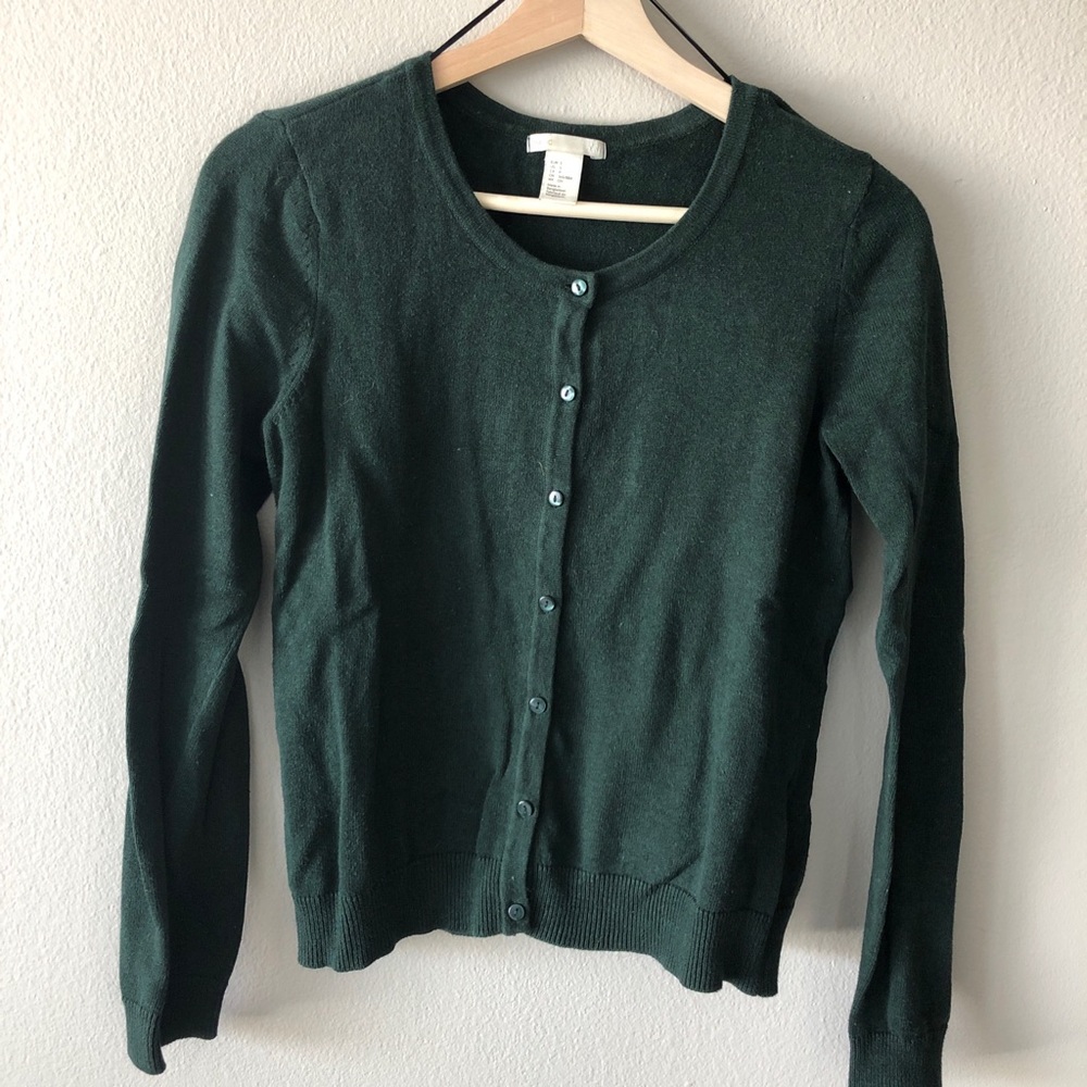 H&M Emerald Green Cardigan